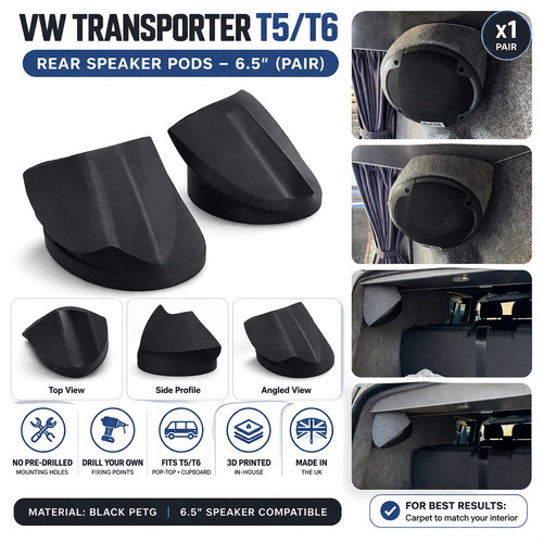 Transporter t6 rear - t5/t6,