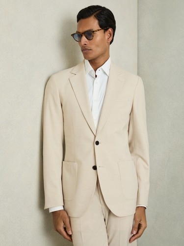 Reiss mens natural slim - slim, suit