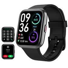 ID208Plus Sport Smart Watch Men Women Fitness Tracker Alexa Ios Android