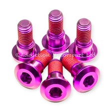 6x Purple Titanium Rear Disc