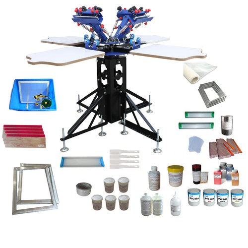Silk screen printing press - silk,