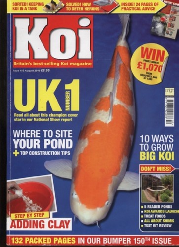 Koi magazine issue 150 - koi,