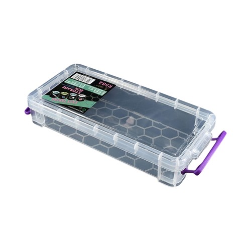 Clear pencil box storage - pencil,