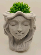 Elegant Woman's Face Flower