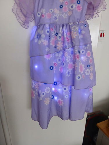 Girls purple floral tiered - girls,