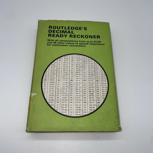 Decimal ready reckoner - decimal,