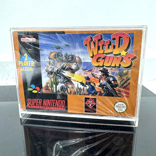 Wild guns for super - wild, nintendo
