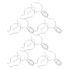  6 Pcs Large Mason Jars with