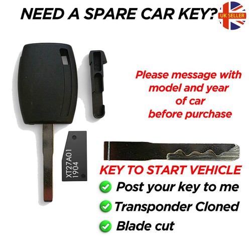 Ford mondeo replacement key - ford, &