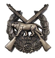 Issue British Army 100 Metal Shooting Badge ( Sharp Shooter Shooting Marksman