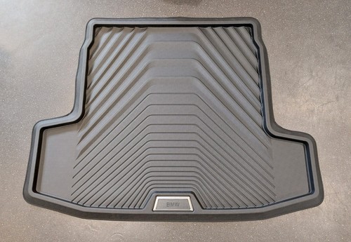 Bmw rubber luggage boot mat - bmw,