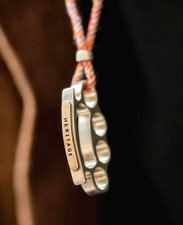 Brass Knuckles Pendant - Heritage Collectible Necklace