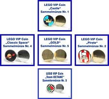 LEGO VIP COIN coins original collectible coins motifs silver / gold | NEW collector