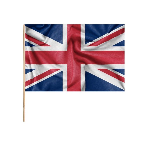 Union jack 12x18 - inch, hand