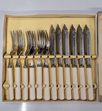 Vintage Fish Cutlery Set of 6