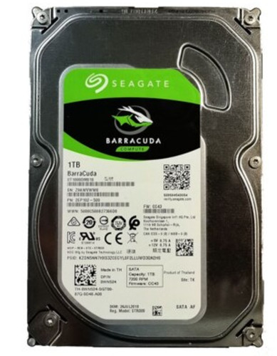 Seagate barracuda 1tb - 1tb, sata