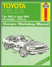 TOYOTA CELICA 1982 – 85 2.0