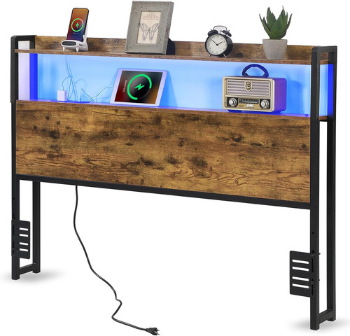 Full size headboard only led - full,