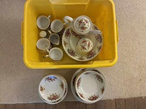 Royal norfolk roses piece - royal,