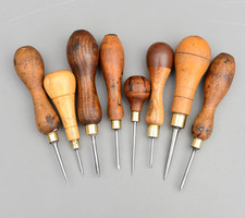 Set 8 Vintage Cast Steel Awl