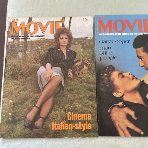 Two vintage movie - , magazines