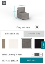 LOVESAC deep seat covers