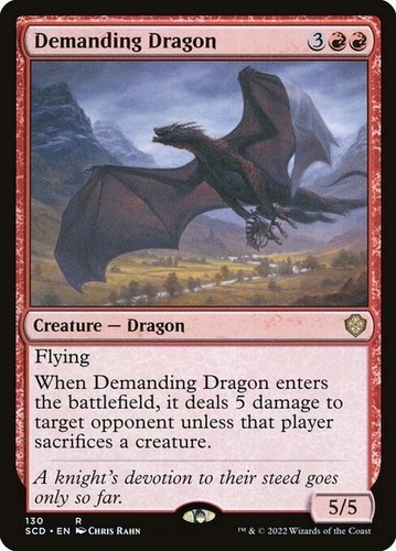 Demanding dragon starter - demanding, ~
