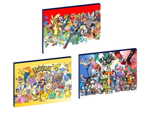 Pokemon set wall - pokemon, art