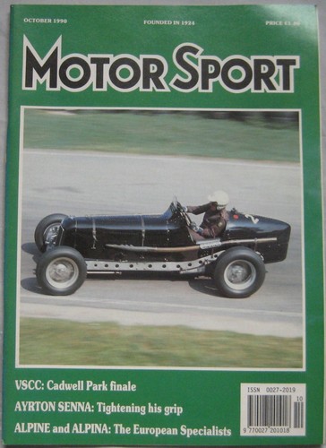 Motor sport magazine 1990 - sport, 10/1990