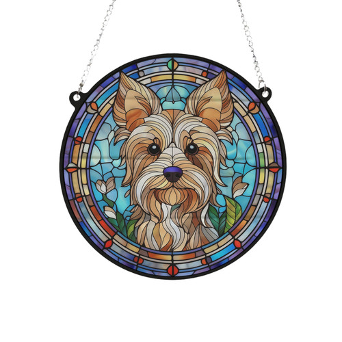 Yorkshire terrier stained - yorkshire,