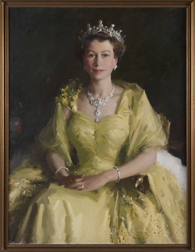 Queen elizabeth portrait image - queen,