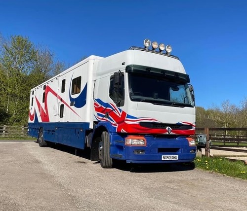 Hgv horse box - box renault, premium