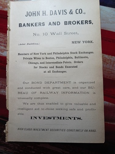 1889 print john - ~, davis
