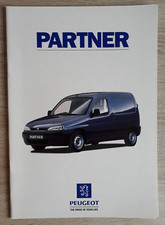 Peugeot Partner Van Brochure