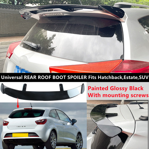Universal black rear roof - universal,