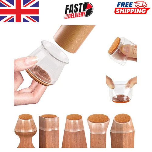 Silicone chair leg caps - leg, floor
