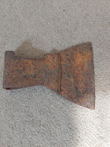 Small antique axe head - antique,