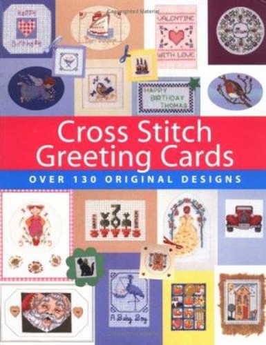 Cross stitch greeting - stitch, cards