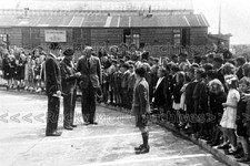 Gxx-87 Field Marshall Montgomery, At School In Guernsey 1940’s. Photo