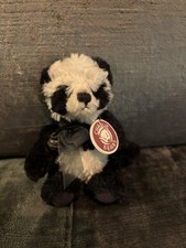 Charlie Bears Chi, Collectible, CB615011 With Tags Bag Buddy Key ring Panda