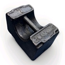 Vintage 7lb Bar Weight Cast