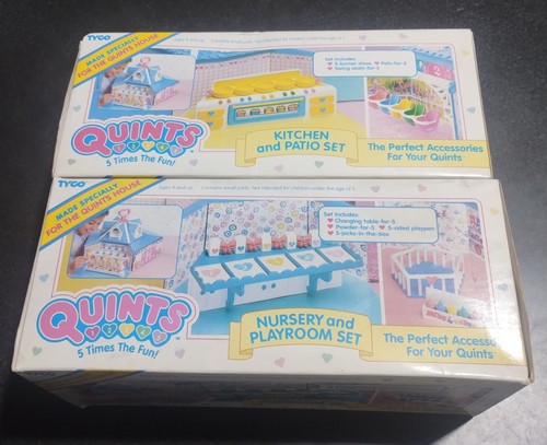 Vintage lot 1990 tyco quints - tyco,