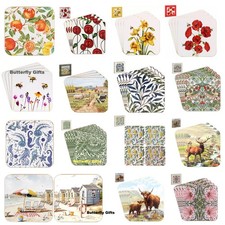 Set of 4 Coasters Multi-Design