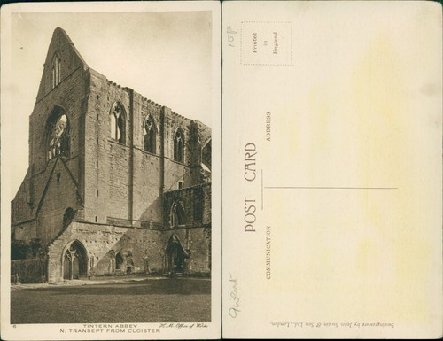 Tintern abbey transept from - tintern,