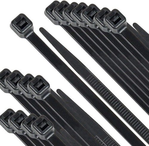 Black cable ties - ties, long