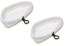 2 REPLACEMENT STEAM MOP PADS
