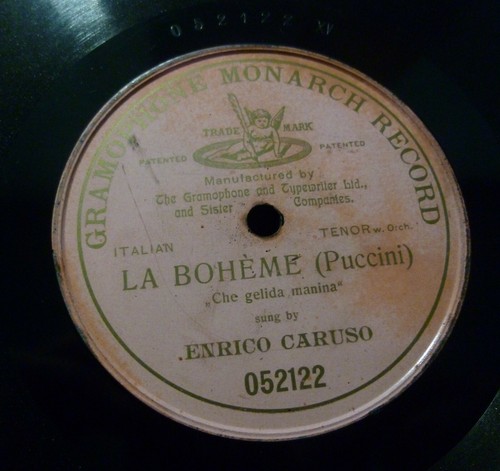 Caruso boheme che gelida - boheme, :