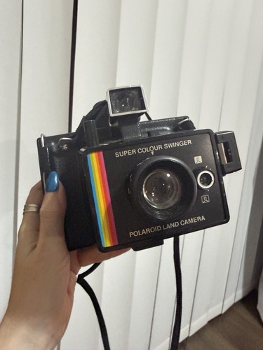 Vintage polaroid super colour - vintage,
