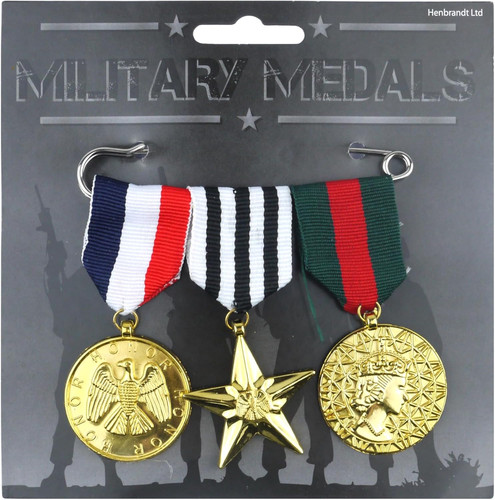 Military hero medals set ve - hero,