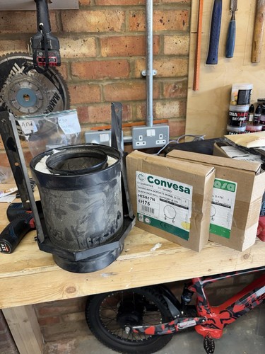 Twin flue wall - 5”,